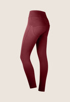 WR.UP Push-Up High Waist Skinny Pants - Cabernet Red