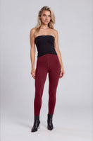 WR.UP Push-Up High Waist Skinny Pants - Cabernet Red