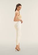 WR.UP Push-Up High Waist Skinny 7/8 Vegan Leather Pant - White