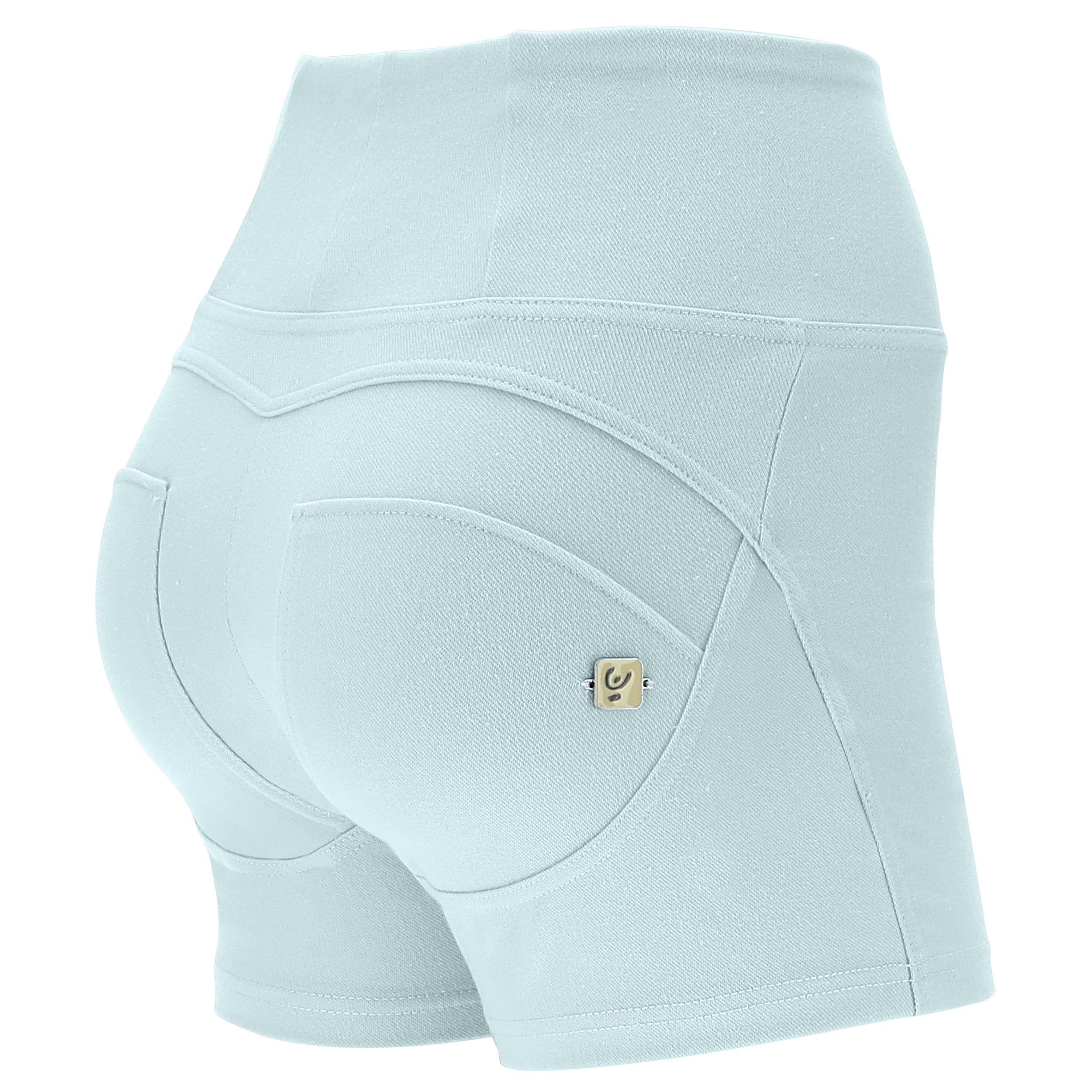 WR.UP Push-Up High Waist Jersey Drill Shorts - Fair Aqua